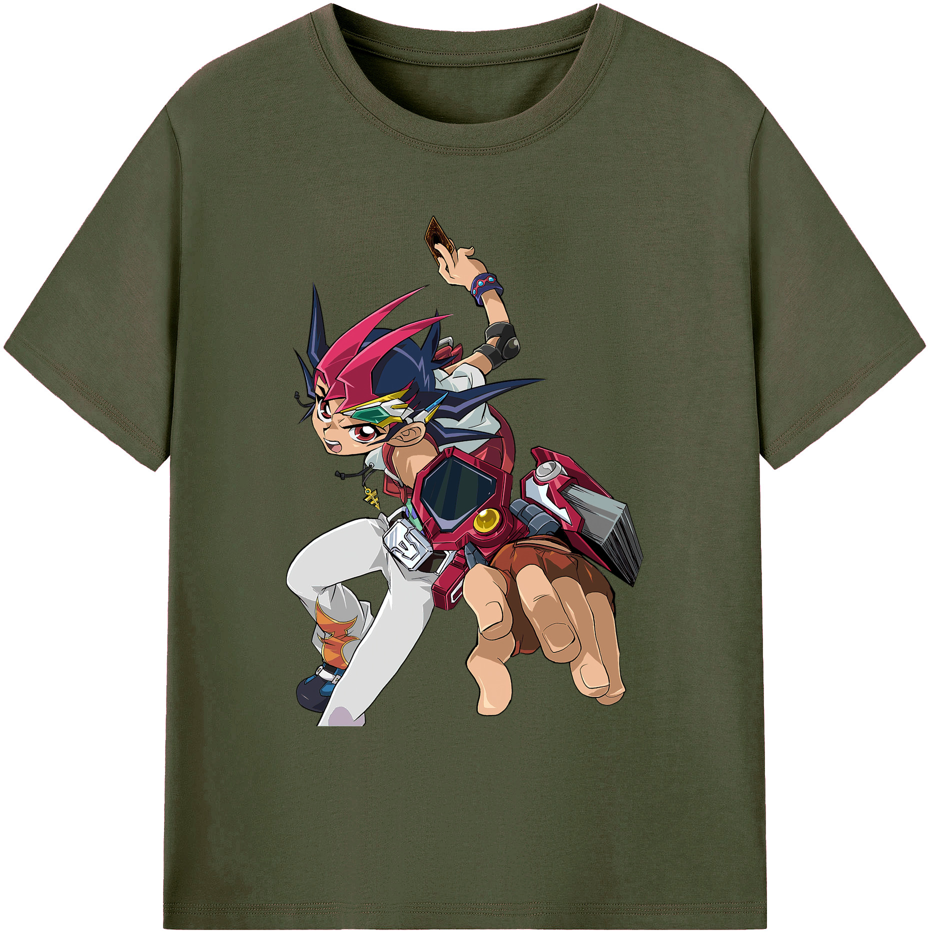 （画像用） 遊☆戯☆王 Yu-Gi-Oh! 綿100％ メンズ半袖Tシャツ｜肌触りやわらか＆通気性